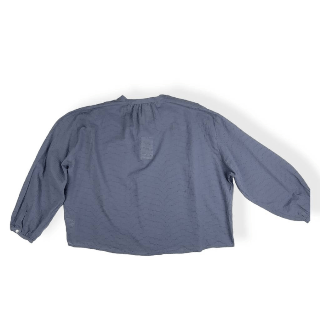 Universal Thread Long Sleeve Half Button Blouse Small