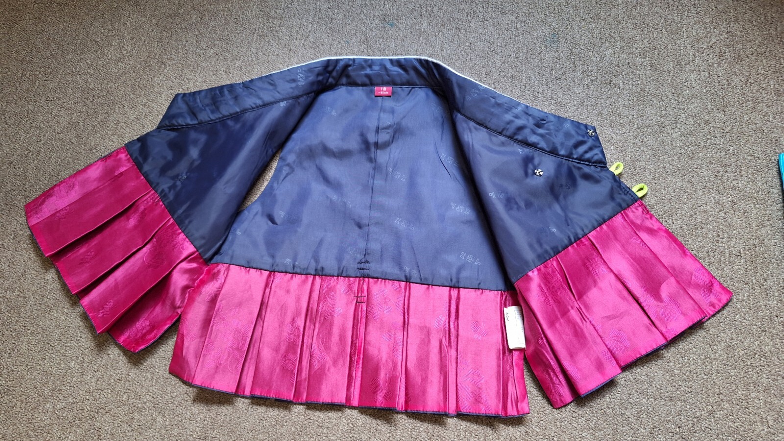 Baby Boys Korean Traditional Hanbok Toddler 1 – 2 Years Colourful Pants Top Set