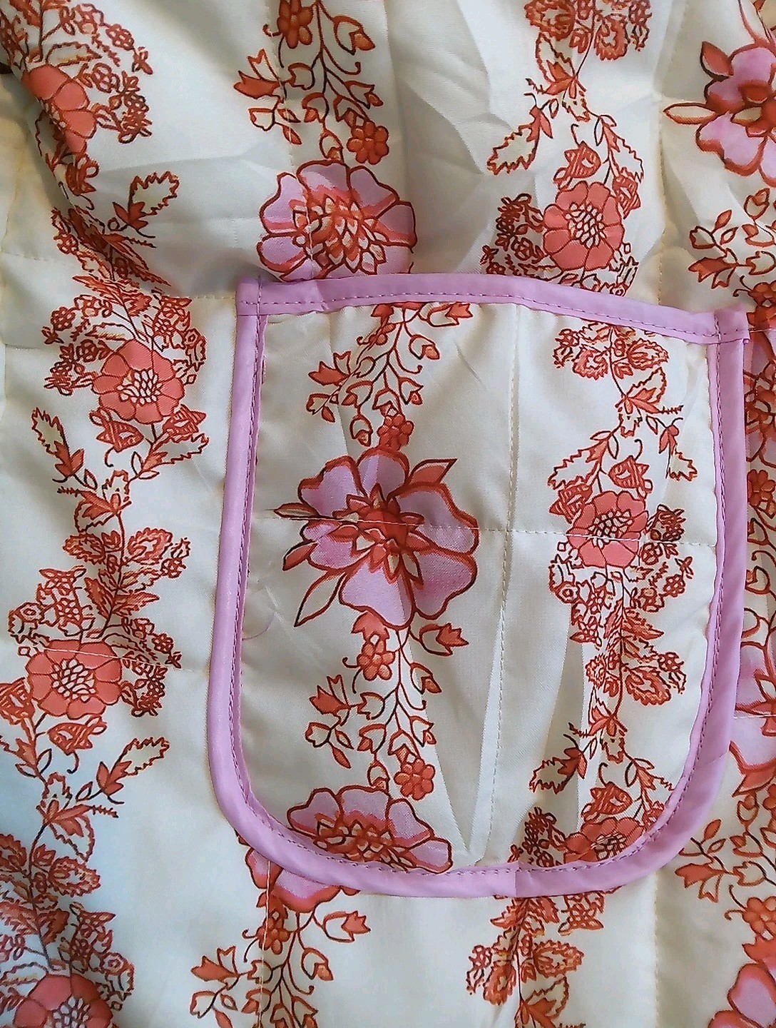 Oriental Chloe Quilted Floral Jacket Size S unbranded Free shipping