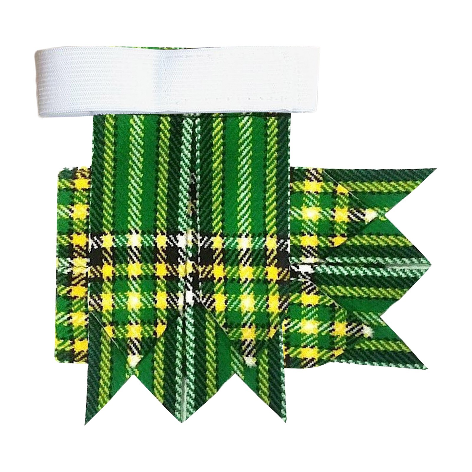 Scottish Tartan Irish Heritage Flashes Tartan Kilt Hose Garter Highland Outfit