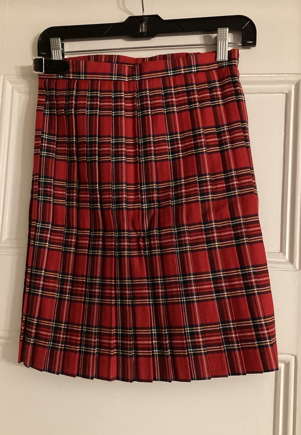 Glen Appin Scottish Highland Kids Tartan Kilt Skirt Size 14ys Red Royal Stewart