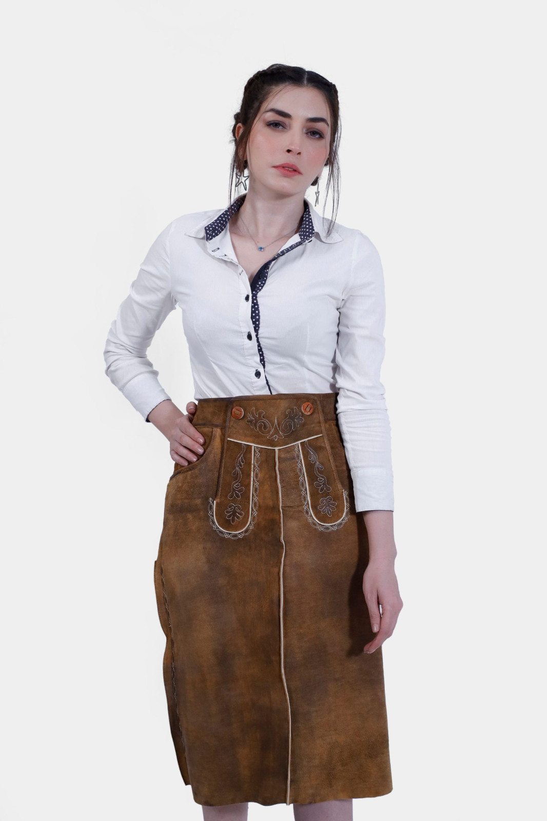 Nena Lederhosen Skirt