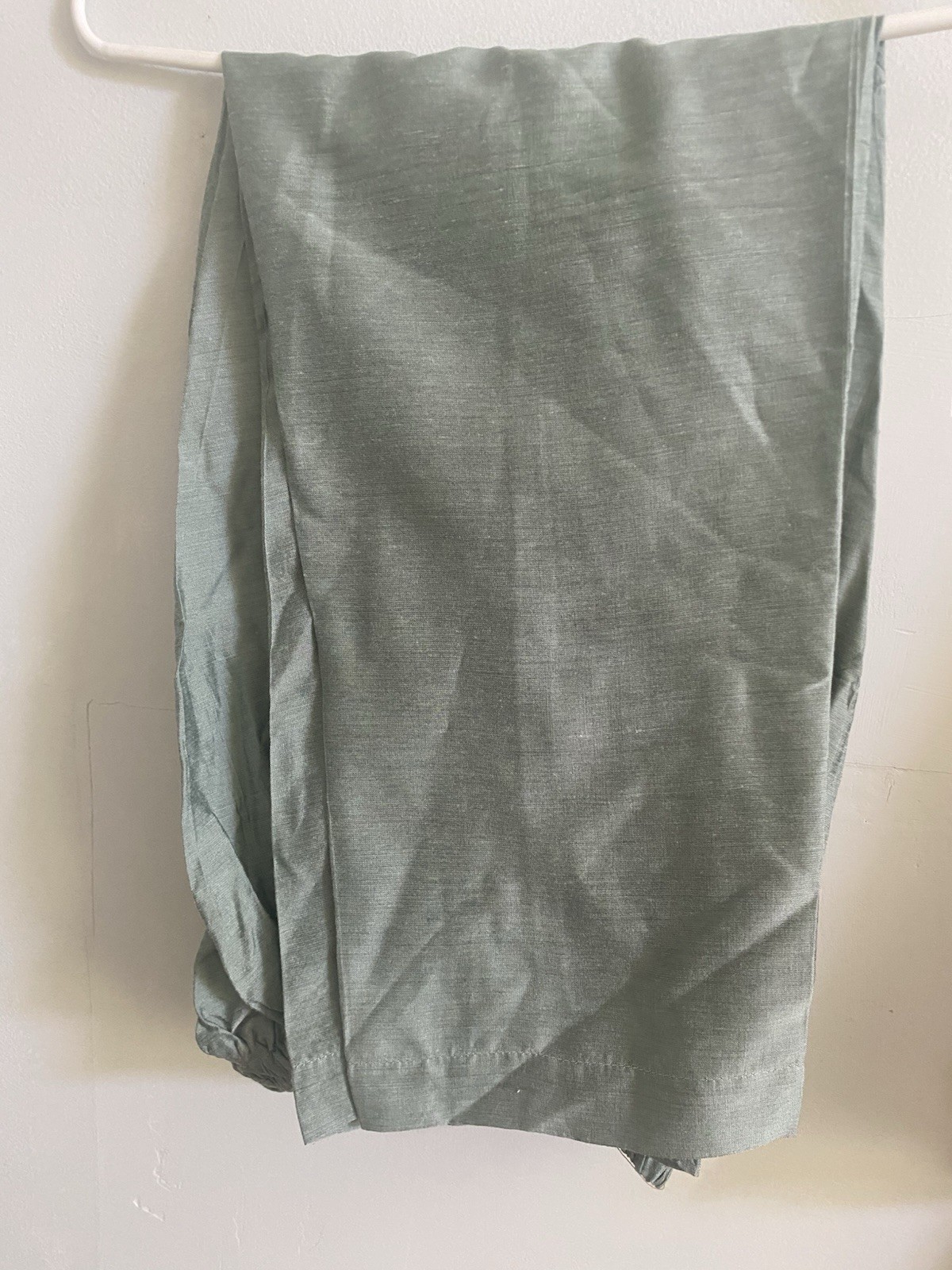 LM Pakistani Green Silk Embroidered Salwar Kameez Women’s M Traditional