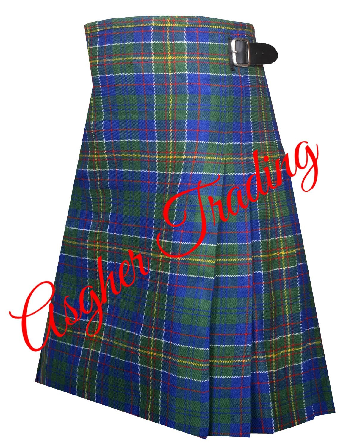 Hunter of Hunterson Tartan Kilt, Handmade Traditional 8 Yard kilts & Custom Size