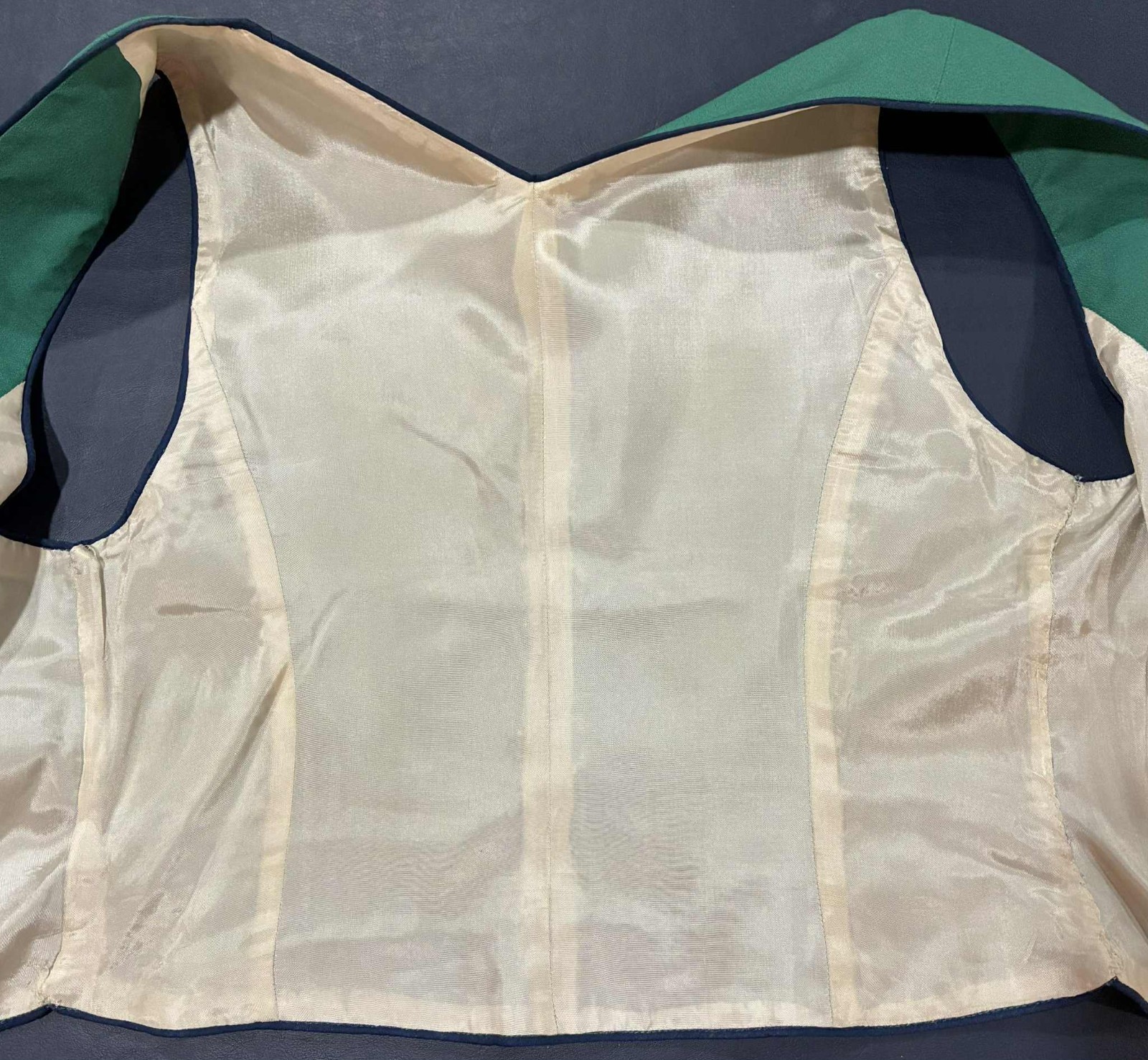 Traditional Oktoberfest Ladies Vest TEAL GREEN