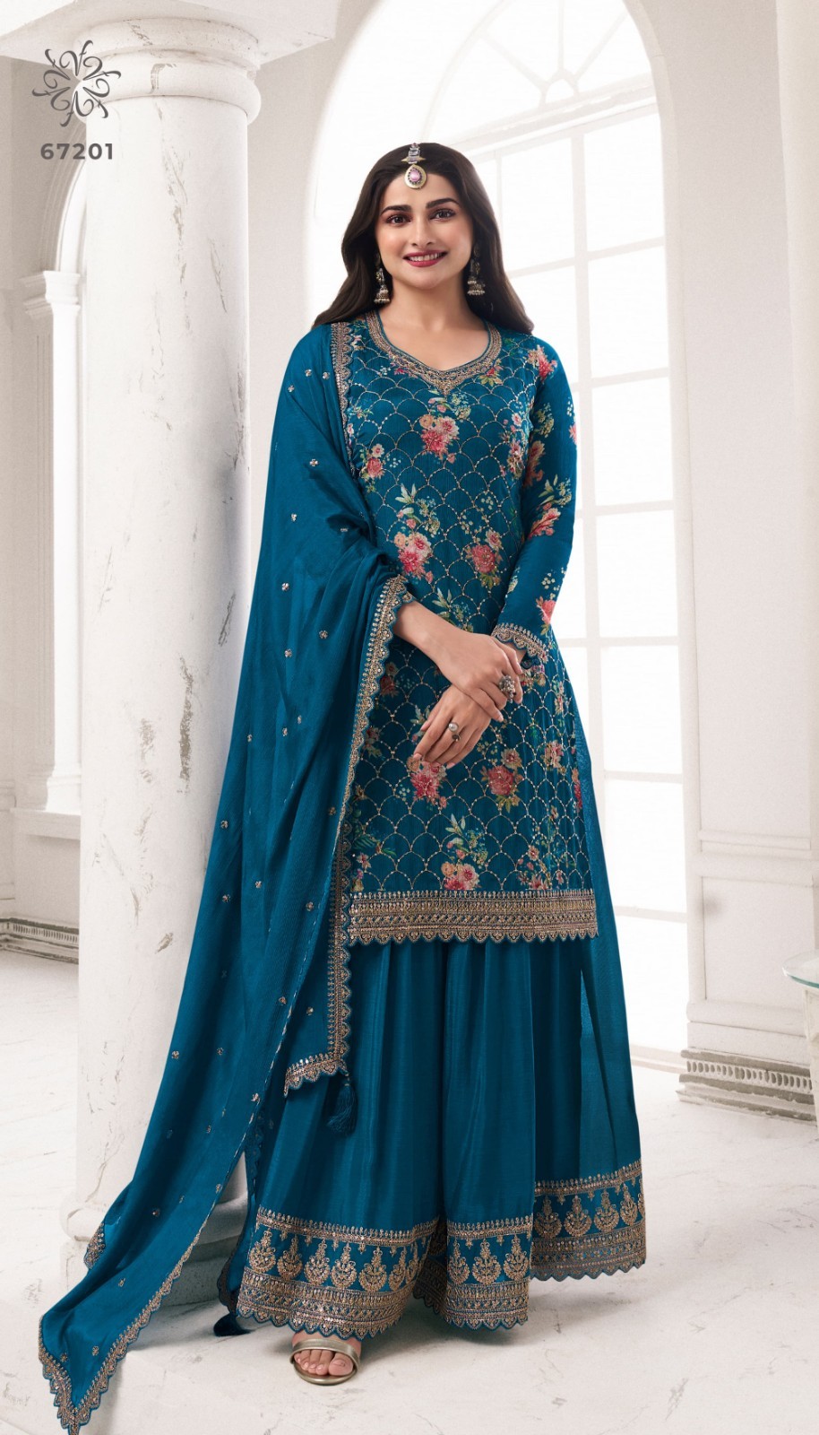 Ethnic Party Wear New Anarkali Gown Salwar Kameez Pakistani Indian Designer Suit