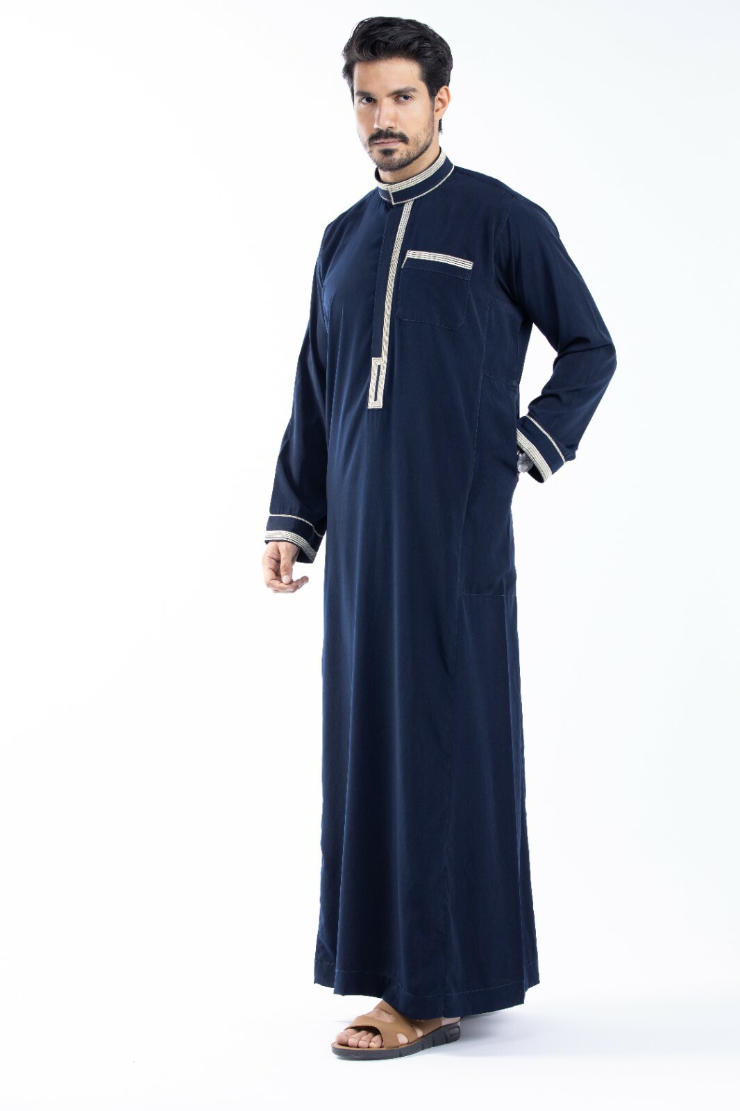 Thobe jubba Dishdasha Al RAYAN Thoub Muslim Islamic Men’s Dress Abaya Kaftan