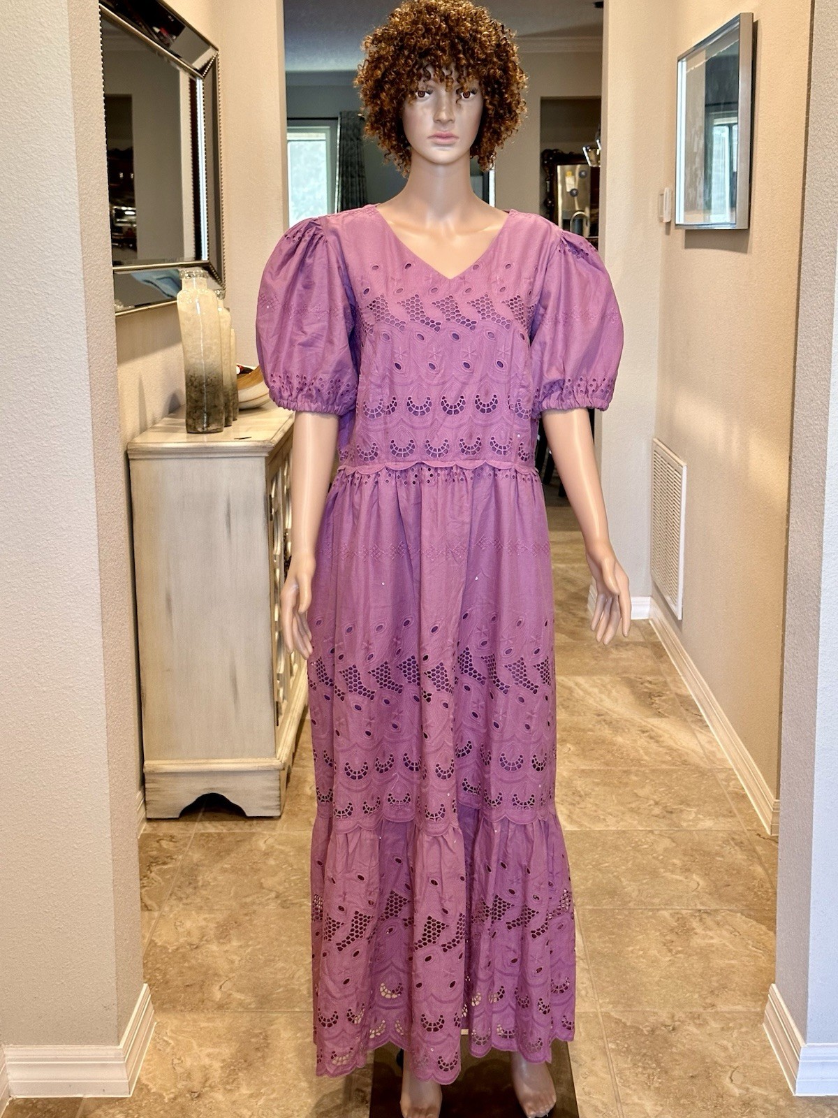 Women’s African Embroidered Dress