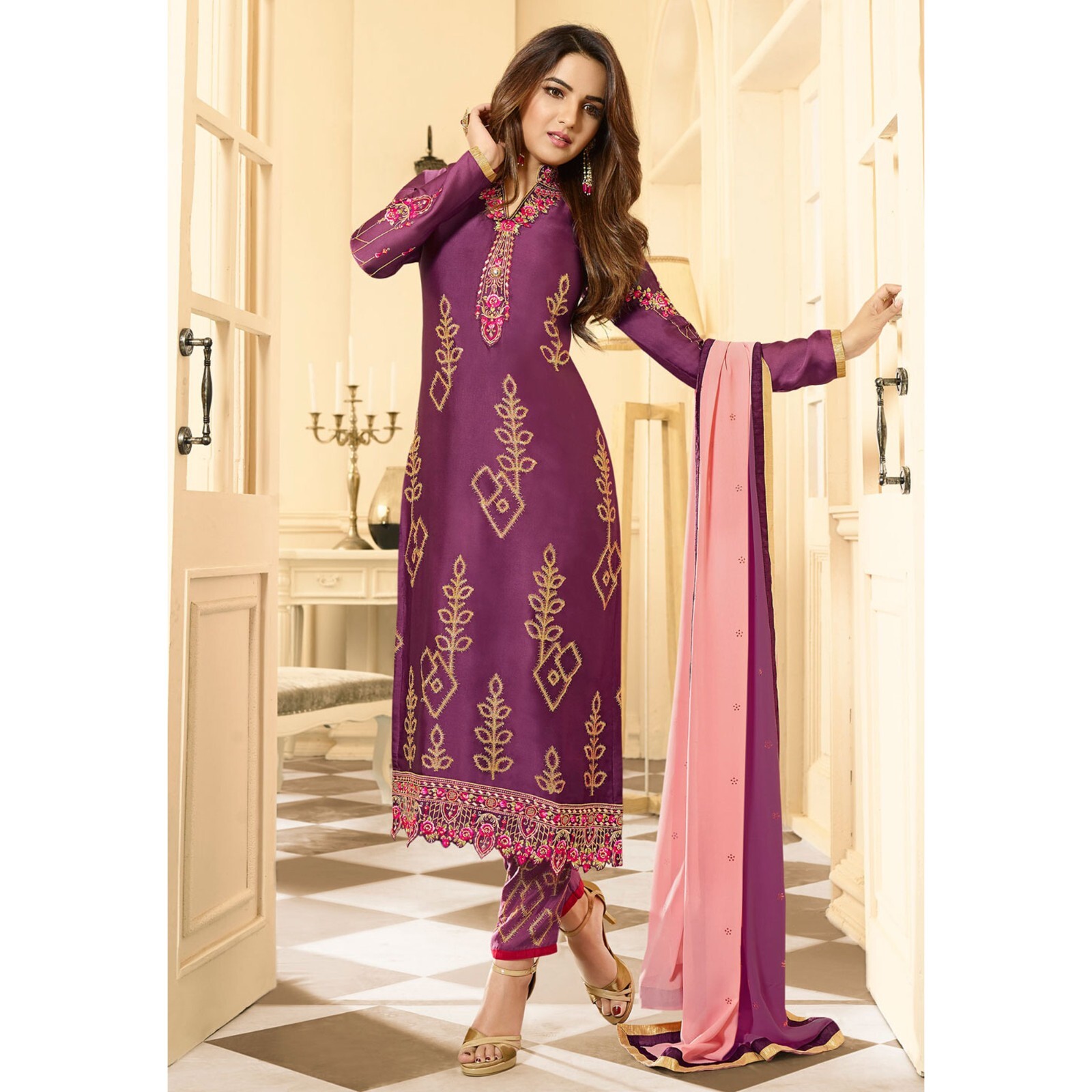 Bollywood Style Party Wear Pakistani Indian Designer Shalwar Kameez Pant Suits