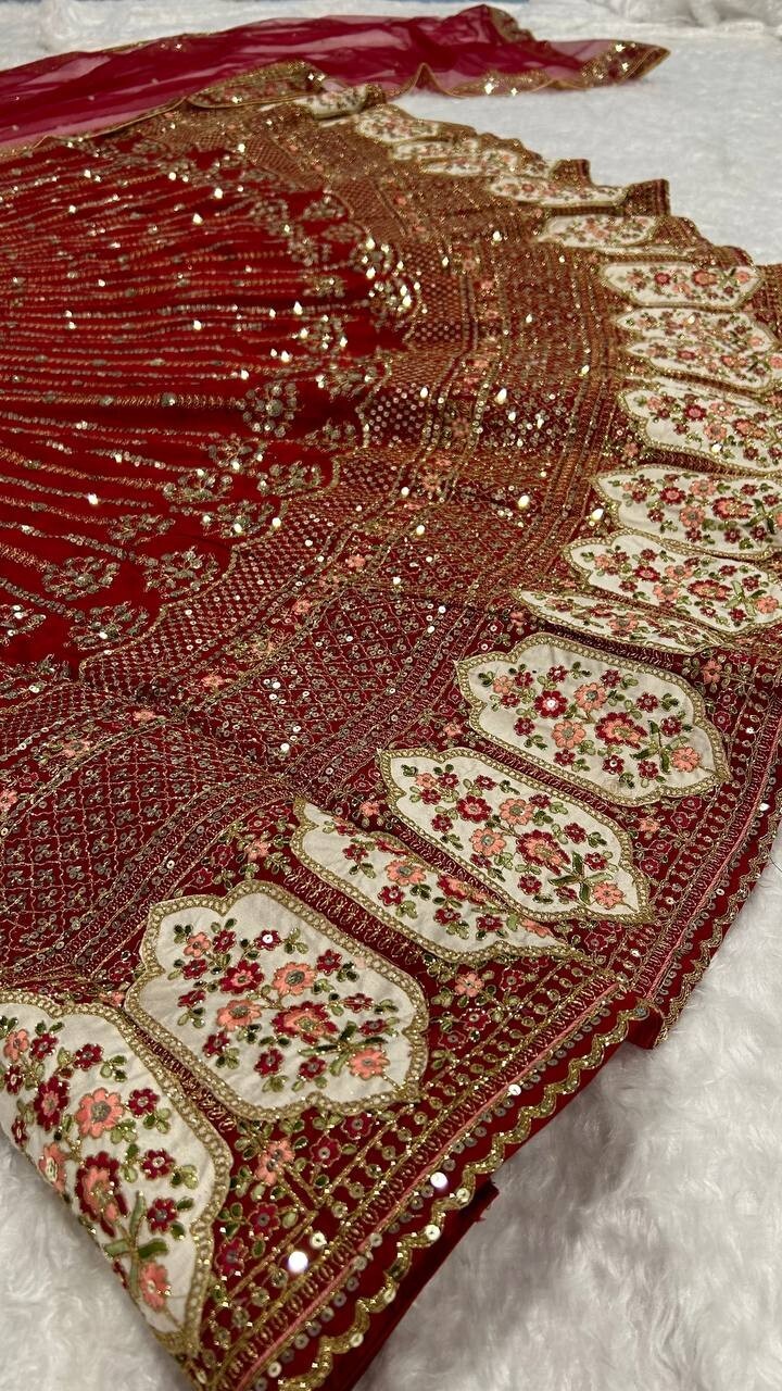 Bridal Look Rangoon Silk Maroon Lehenga Choli With Dupatta For Wedding Wear
