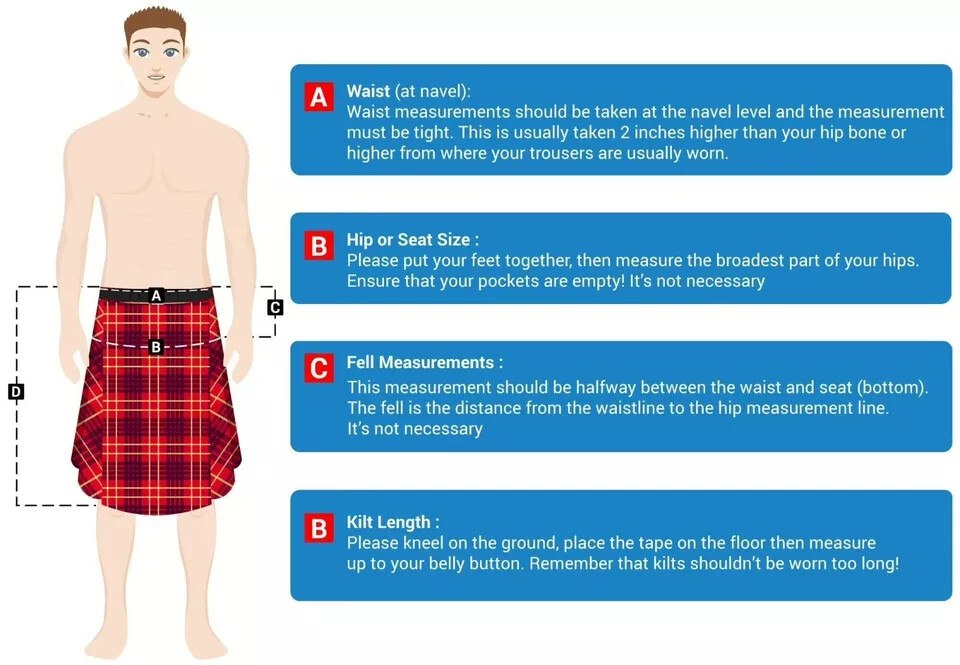 Handmade Firefighter Utility Kilt – Fluorescent Hi Vis Kilt for Scottish Men –