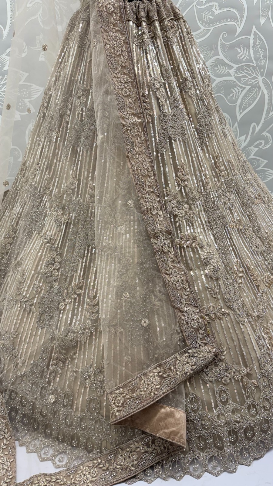 Luxury Net Lehenga Choli Dori Zari Sequins Ethnic Party Wear