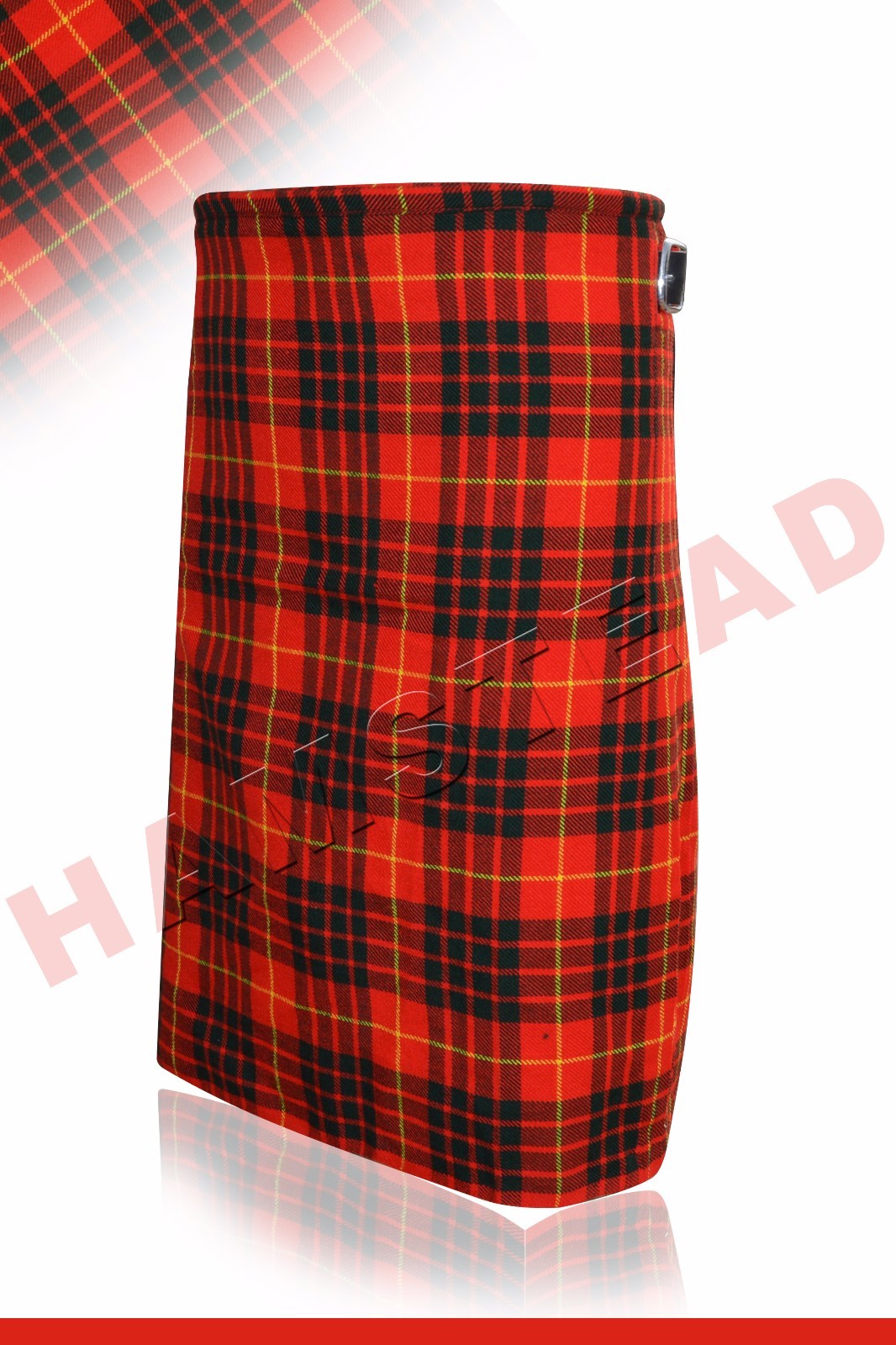 Modern Cameron Tartan Highland Traditional Pleated to Strip Active Men New Kilts