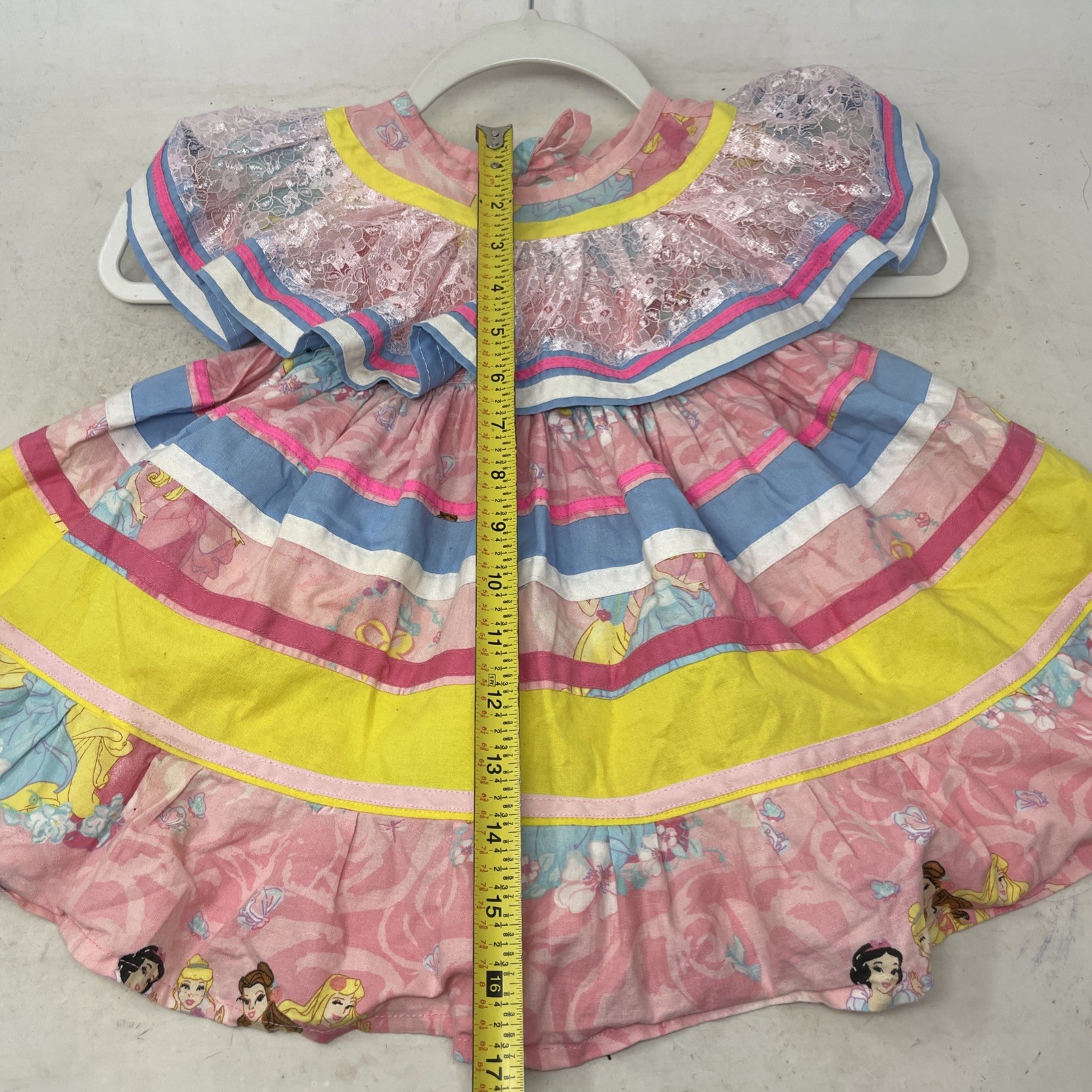 Native American Seminole Miccosukee Patchwork Disney Princess Child Dress (53)