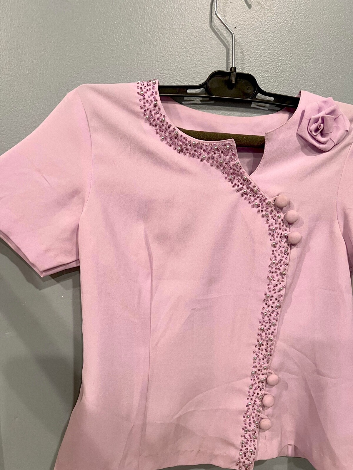 Burmese Traditional Clothing Handmade Top Blouse for women