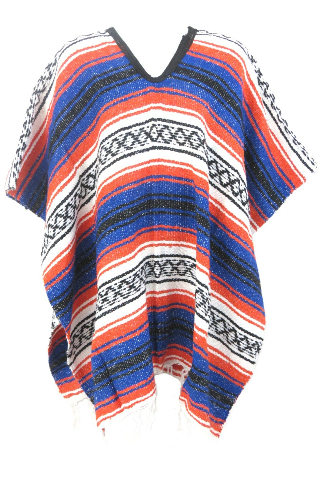 Traditional Mexican Poncho San Carlos Unisex