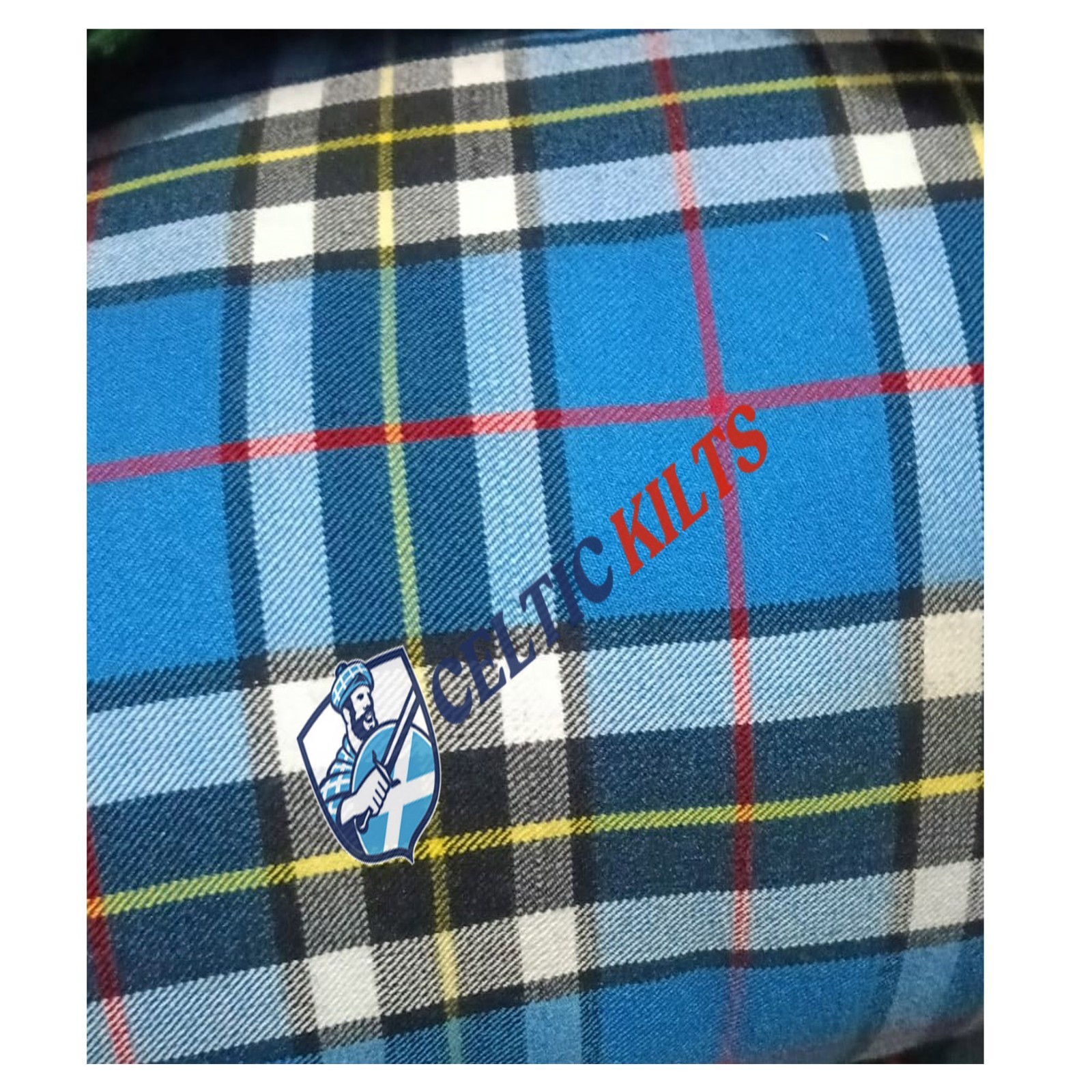 Scottish Traditional Handmade Thomson Dress Blue Tartan Kilt for men Tartan kilt