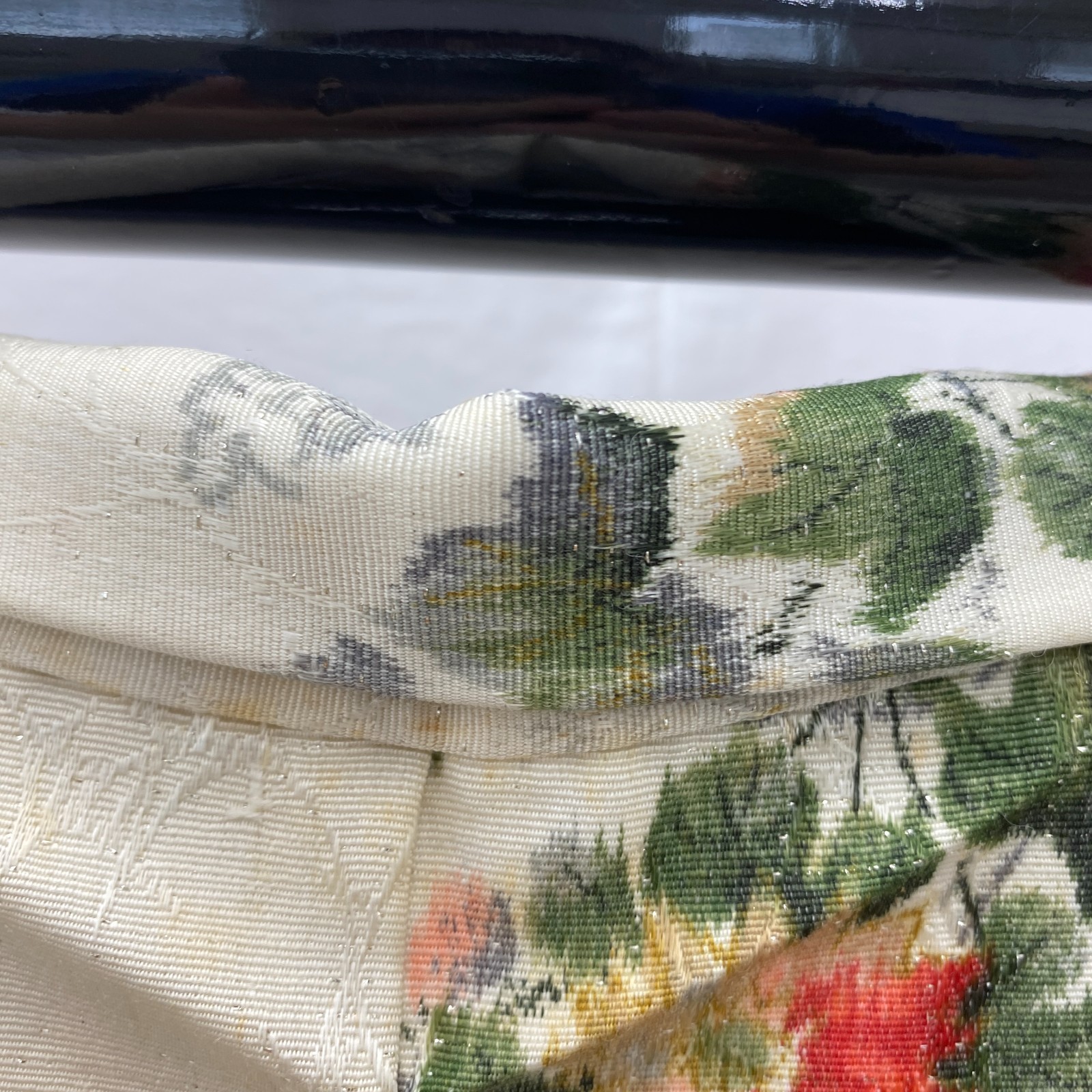 Japanese Vintage Kimono Haori Jacket Silk White Traditional Authentic 28 in