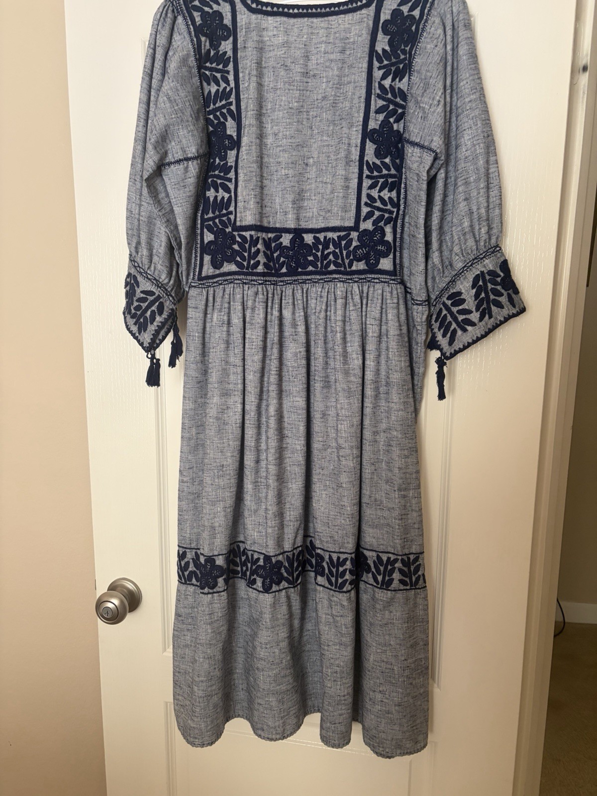 Mexican Hand Crafted Dress From Chiapas Región