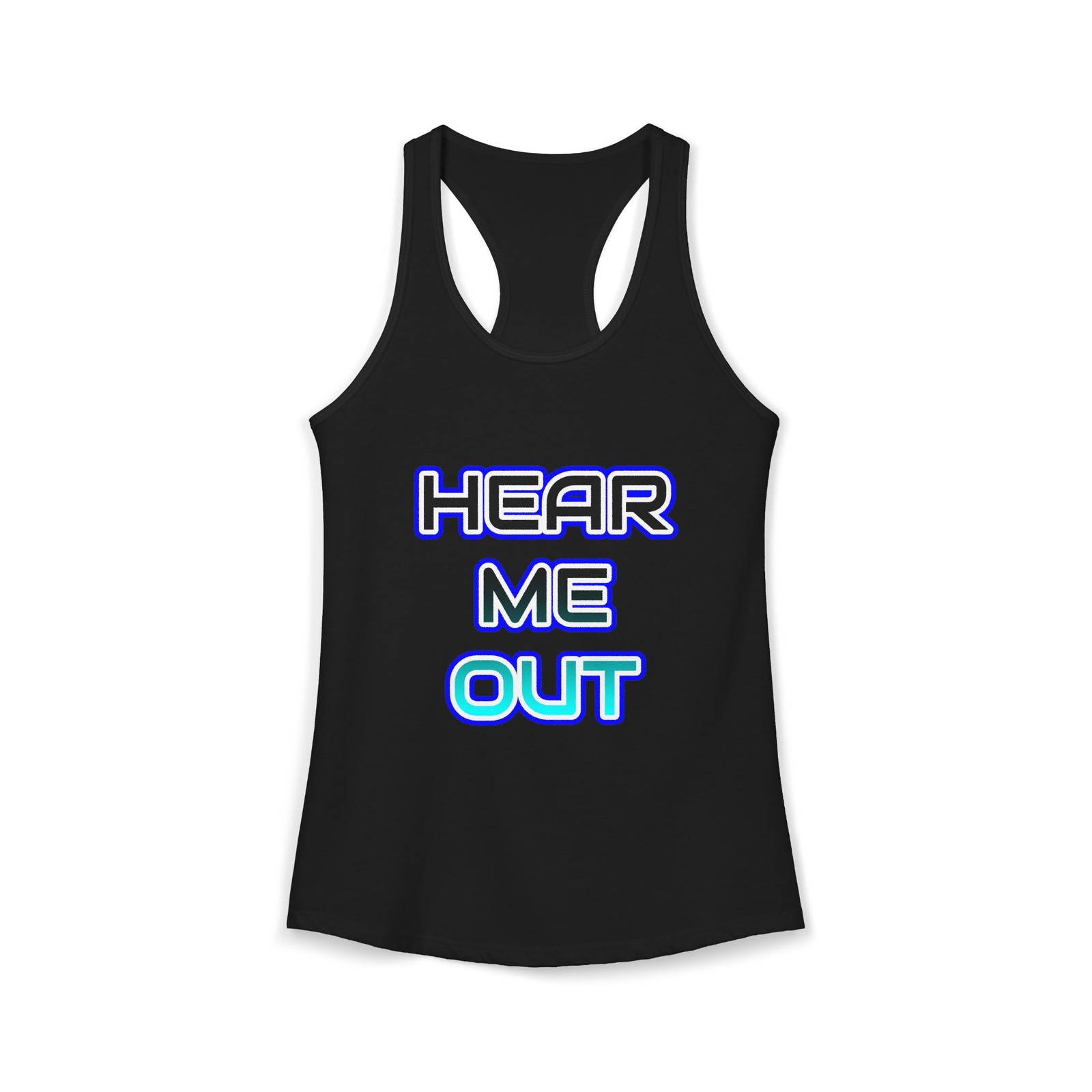 Hear Me Out Women’s Ideal Racerback Tank