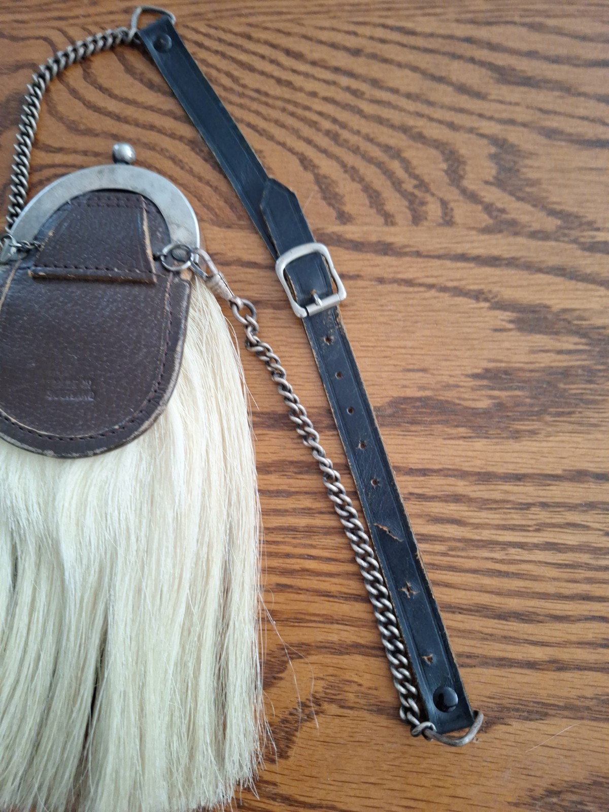 Genuine Horsehair Scottish Dress Sporran