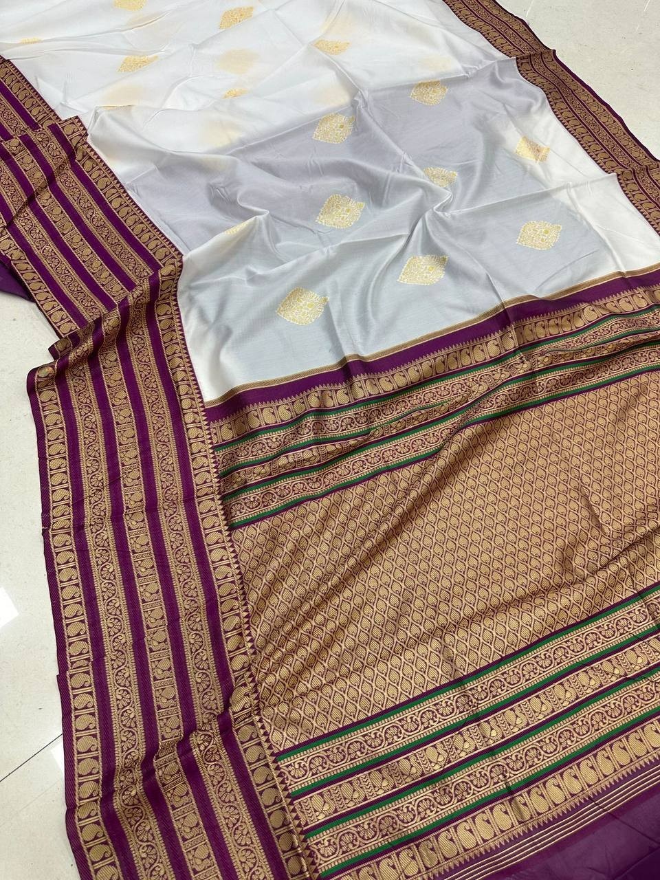 Designer Sari Bollywood Bridal Silk Saree Blouse South Indian Party Wear Saree