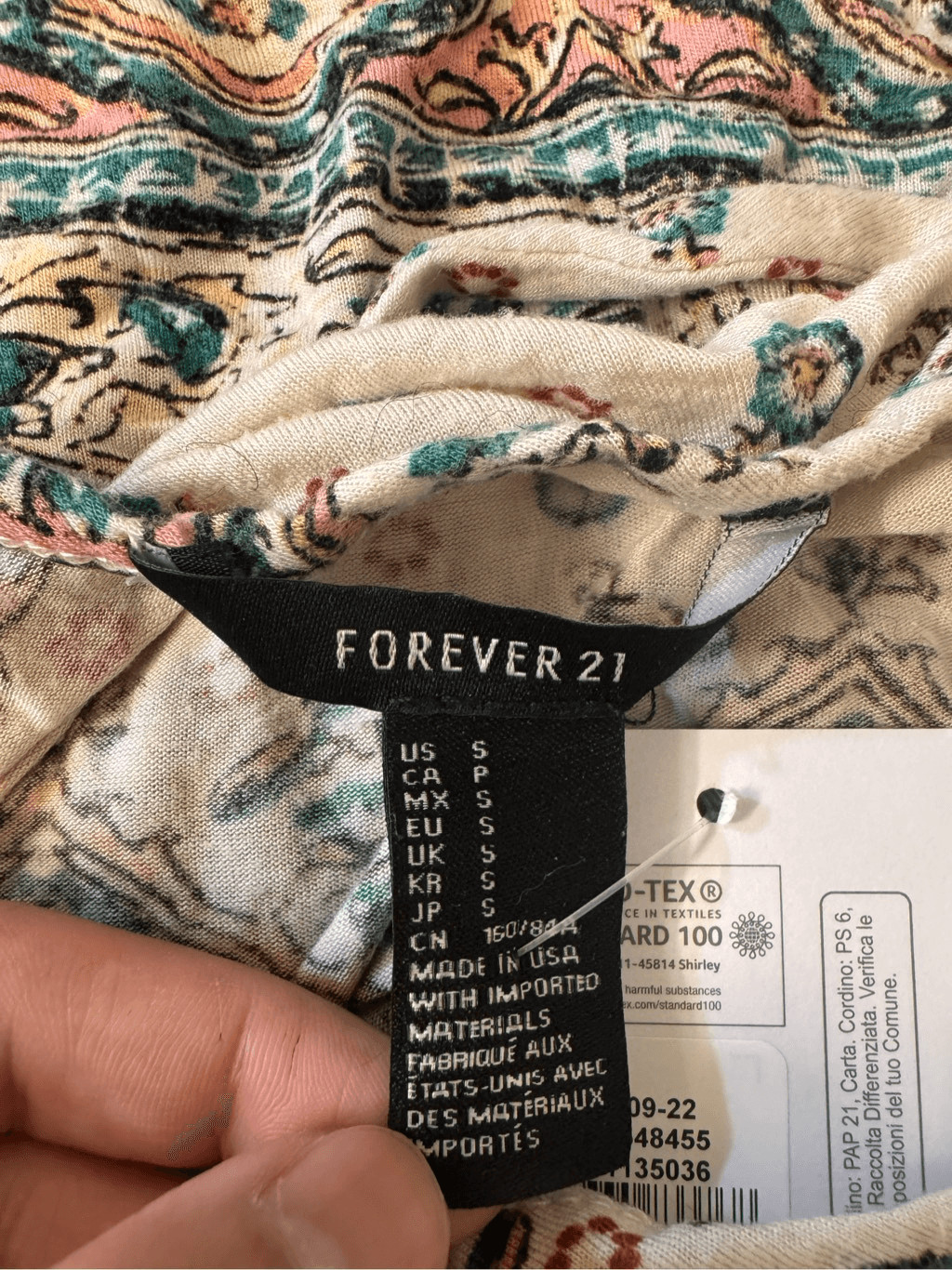 Forever 21 blouse size small