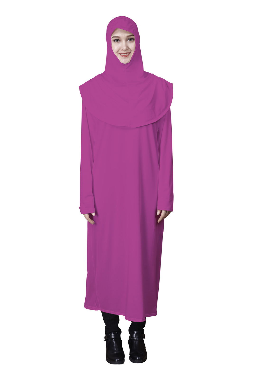 Ramadan Muslim Abaya Khimar Caftan Women Niqab Burqa Robe Prayer Dress Islamic