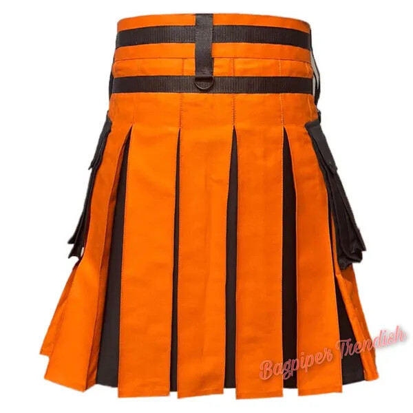 Men’s Fashionable Scottish Men’s Hybrid Kilt for Men 28″ to 62″ Sizes