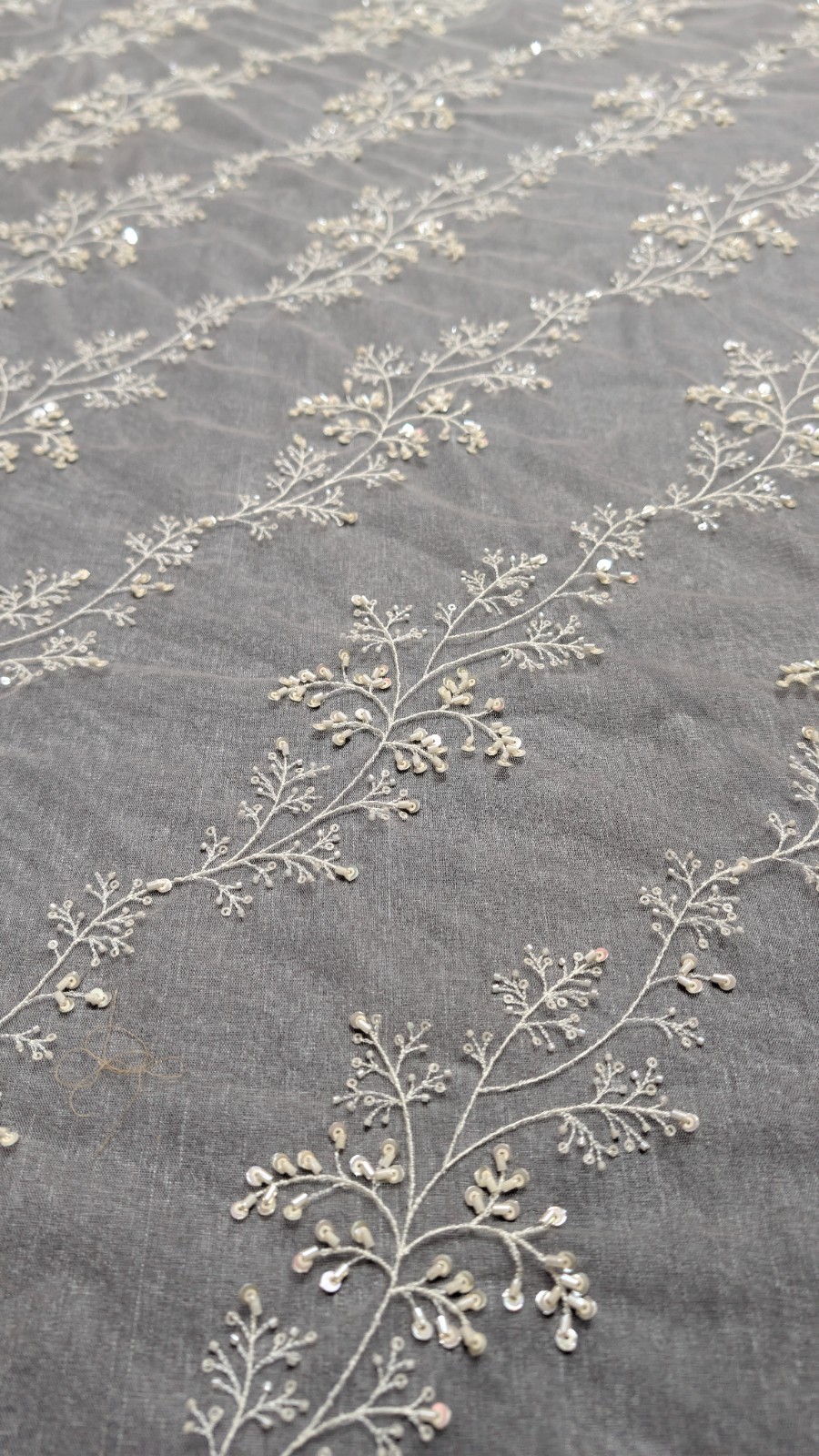 Traditional Bridal Shawl Embroidered Indian Wedding Dupatta Scarf Gift For Her