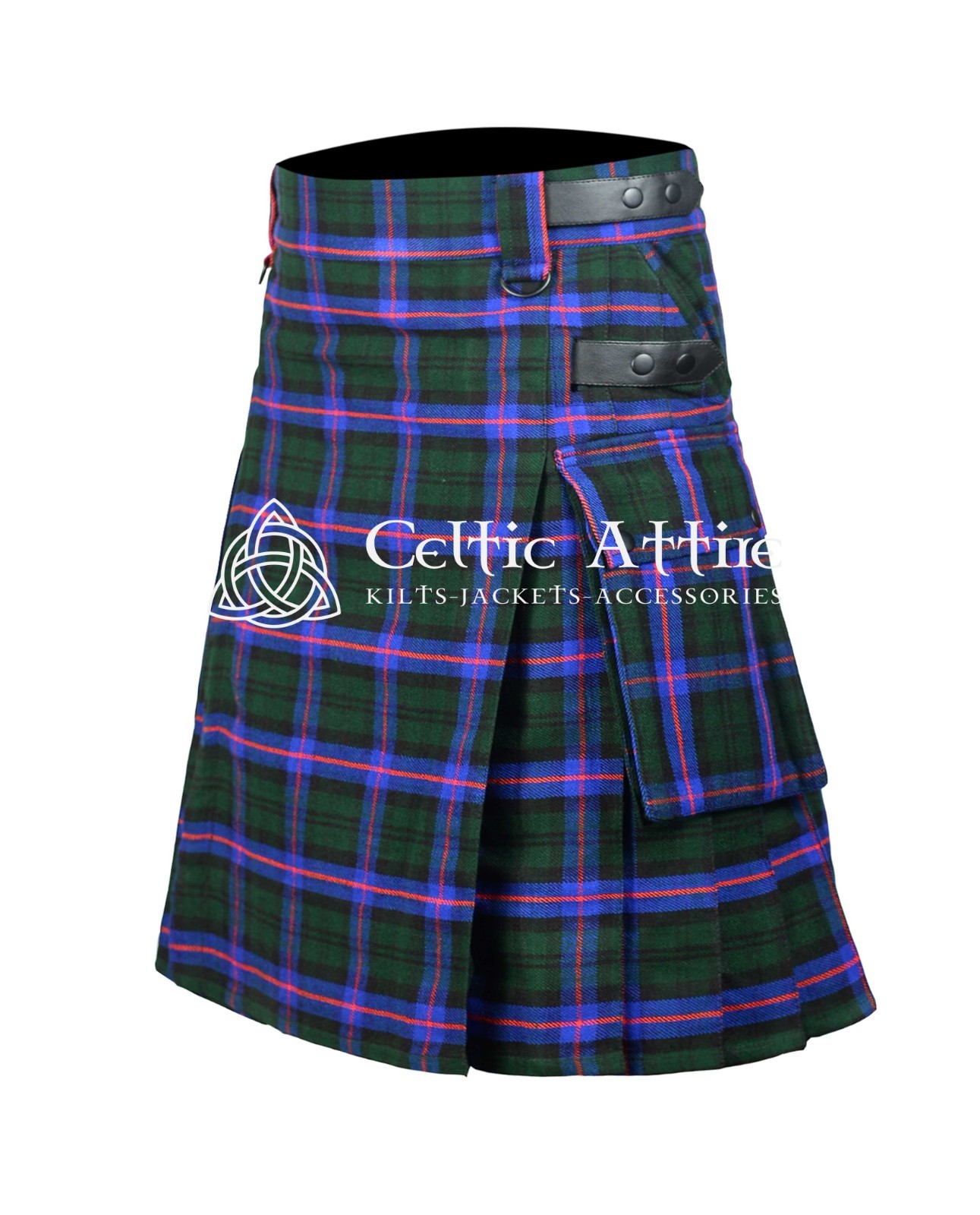 Armstrong Scottish Tartan Utility Kilt – Made to Order By Celtic Attire