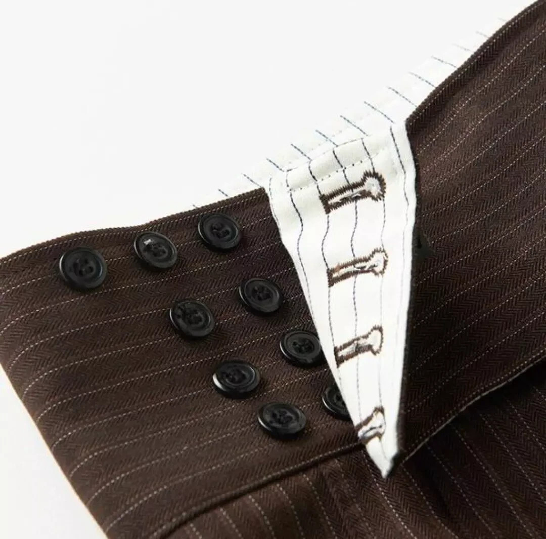 TORAICHI Nikkapokka Pants 4309-435 Tobi Workwear Ninja Style Brown 95cm New