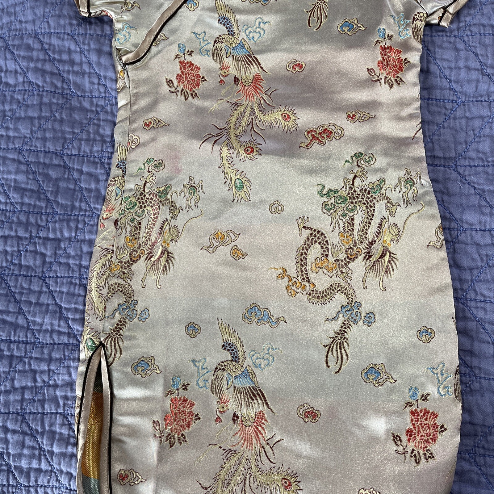 OrientalDress, Size 2 Years, Toddler Girls, Dragon Design, B2D3