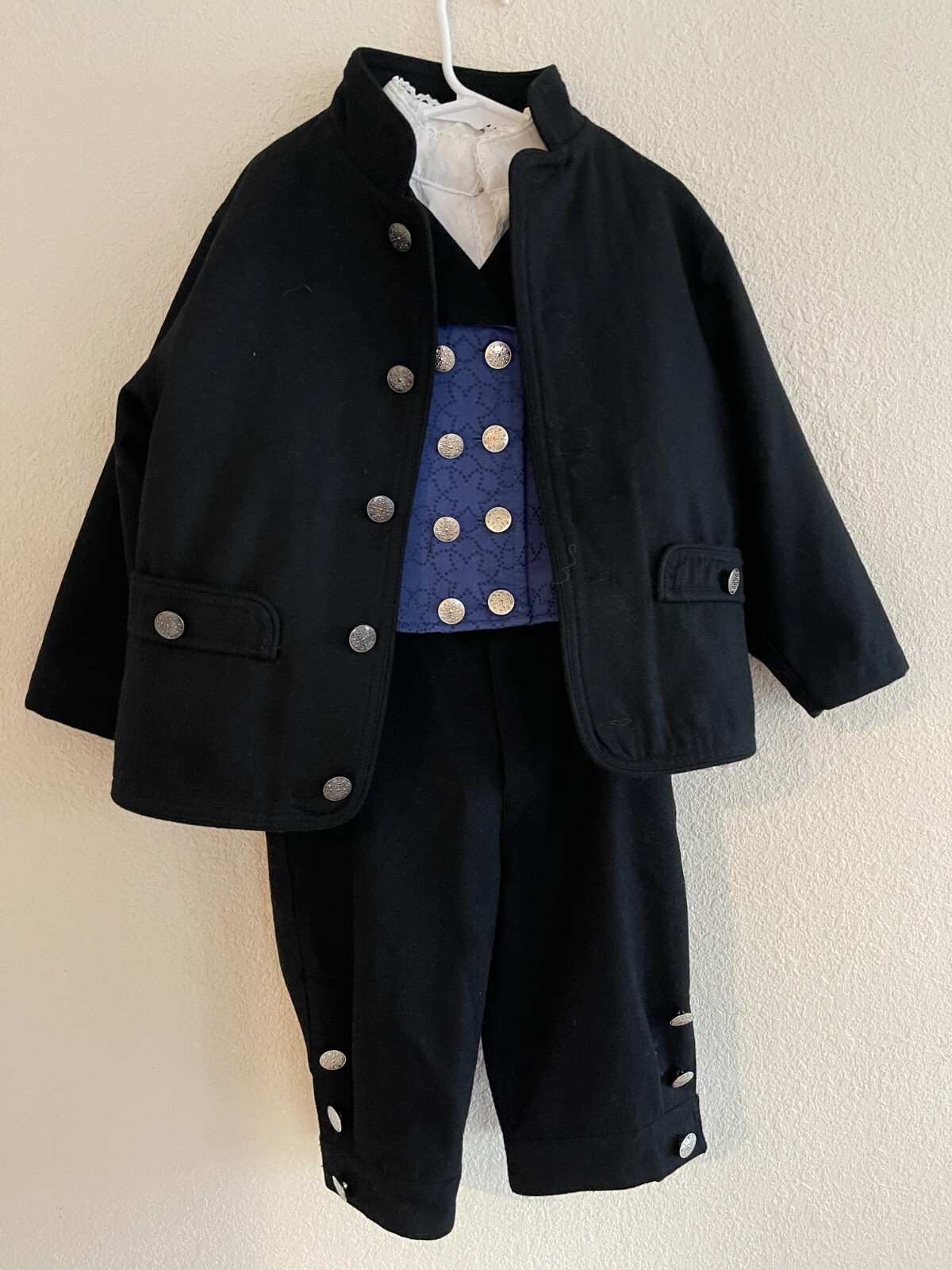 NORWEGIAN Outstanding EU116 6-8 Yrs Boys Blue Festdrakt BUNAD from Norway