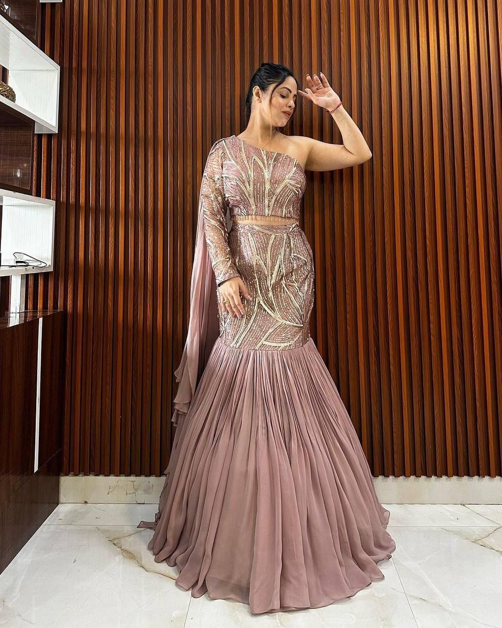 bollywood designer party wear lehenga Trending design