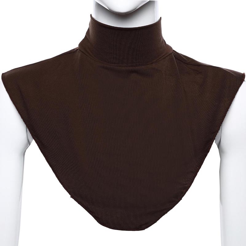 Ramadan Women Muslim Islamic Turtleneck Hijab Neck Cover Collar Wrap Apparel