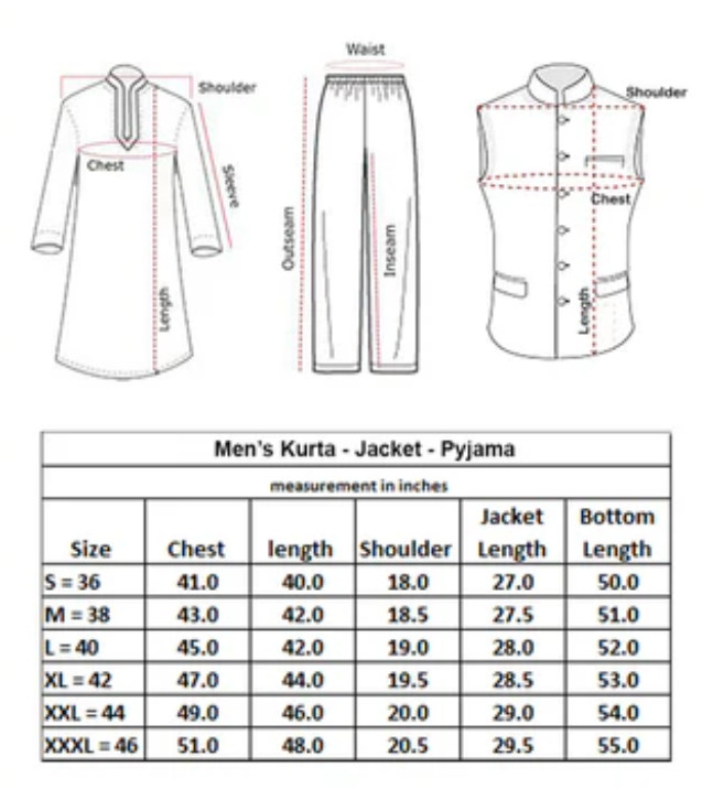 Men’s Beige Printed Jodhpuri And Cream Kurta Pyjama Set