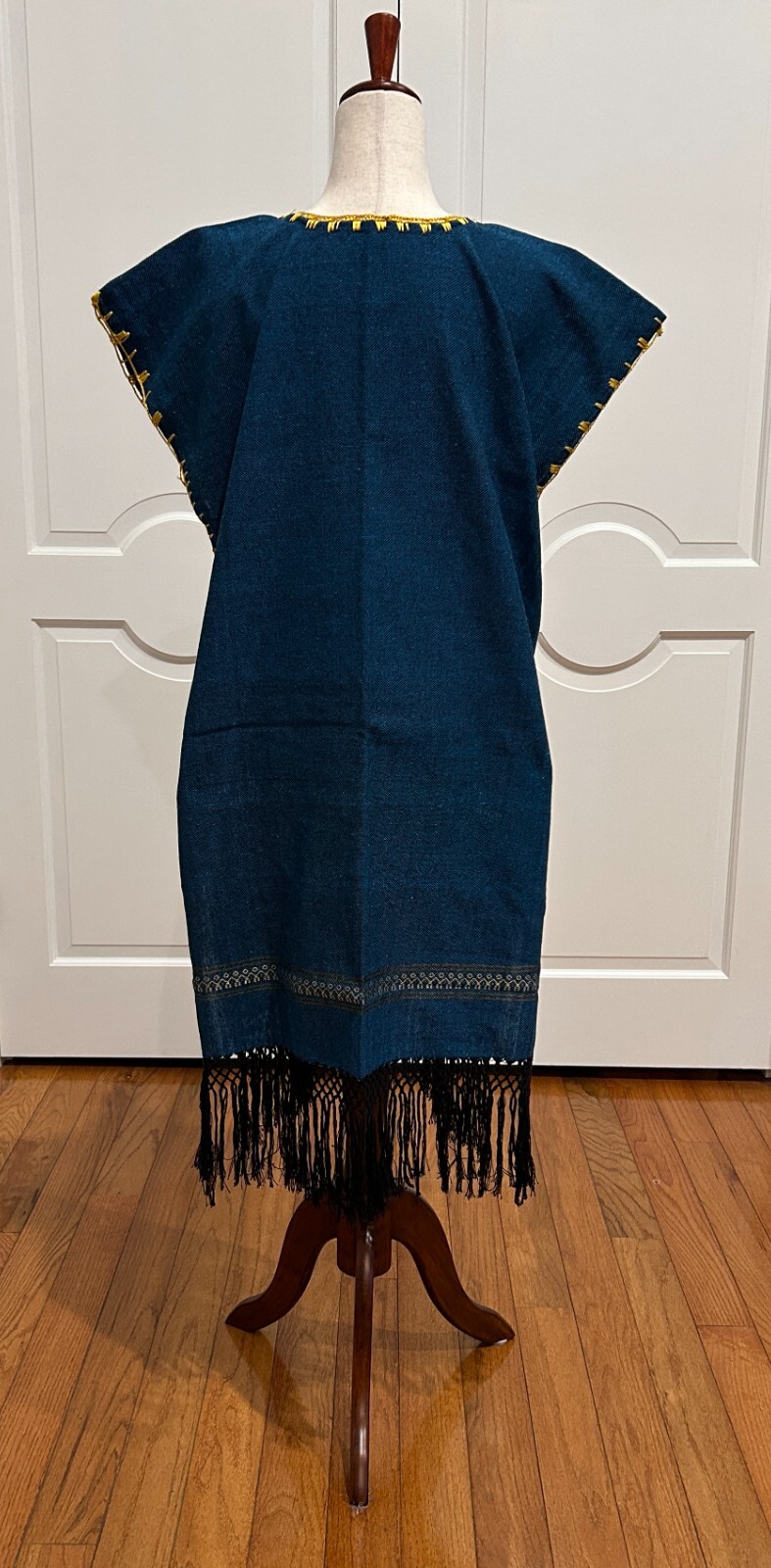 One of a Kind Pedal loom Mexican Dress! Summer Dress! Huipil style!
