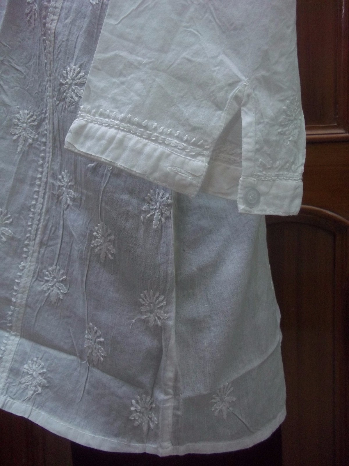 RARE L XL 2XL 3XL 4XL 5XL 6XL ETHNIC 100% COTTON KURTI CHIKAN EMBROIDERY TOP