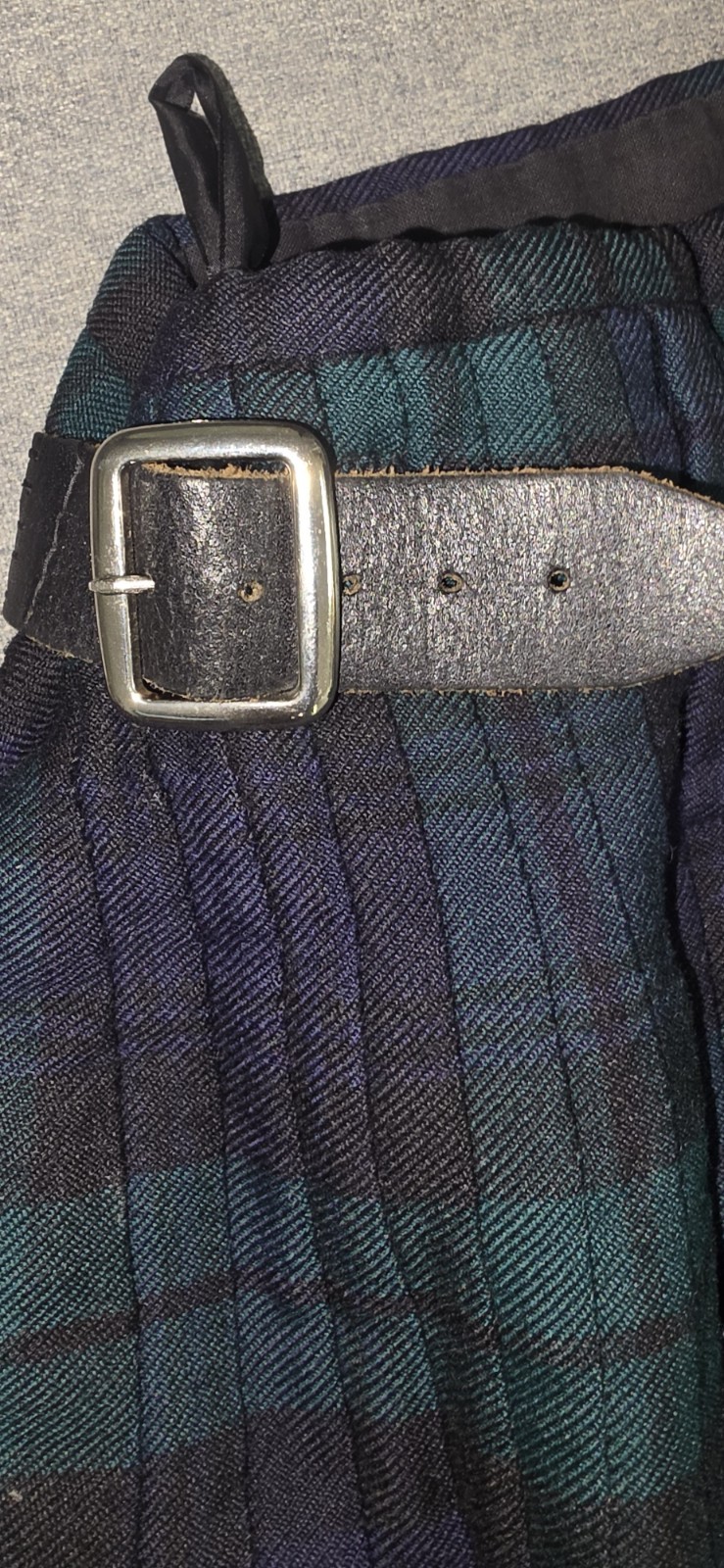 Strathmore Traditional Scottish Kilt Blue One Size Unisex Adult