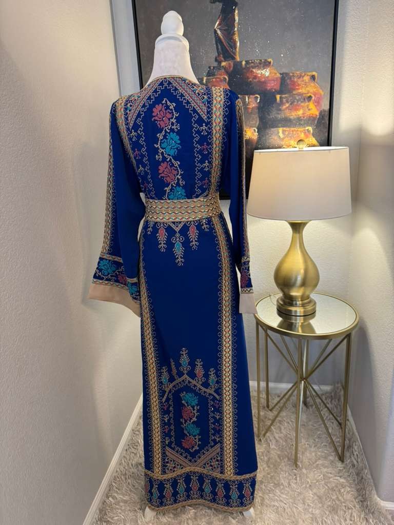 Roma Thobe – Women’s Embroidered Dress, Perfect for Eid, Abaya, Ramadan