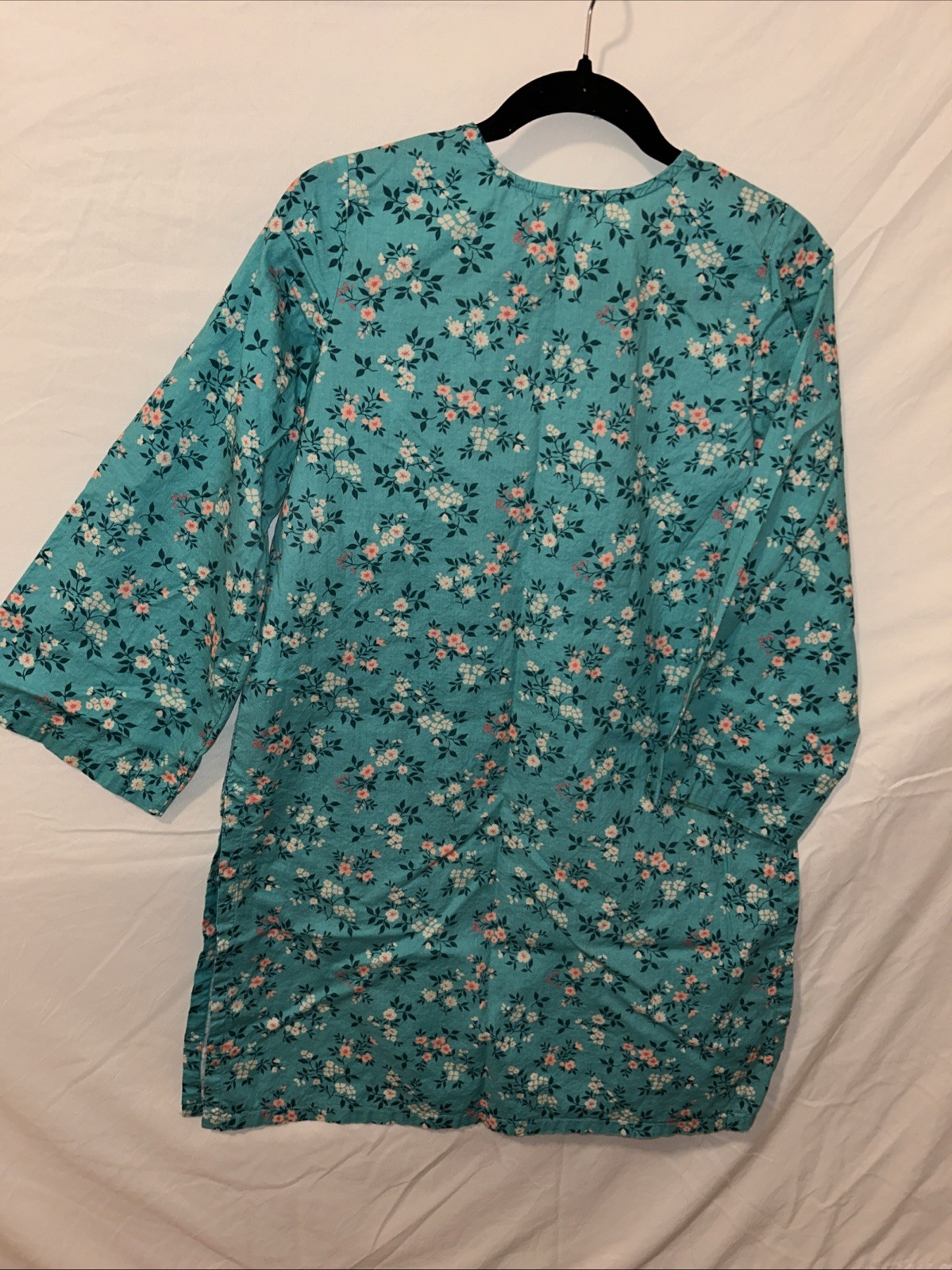 Sapphire Brand Shalwar (Salwar) Kameez Pakistani Extra Small Teal Floral