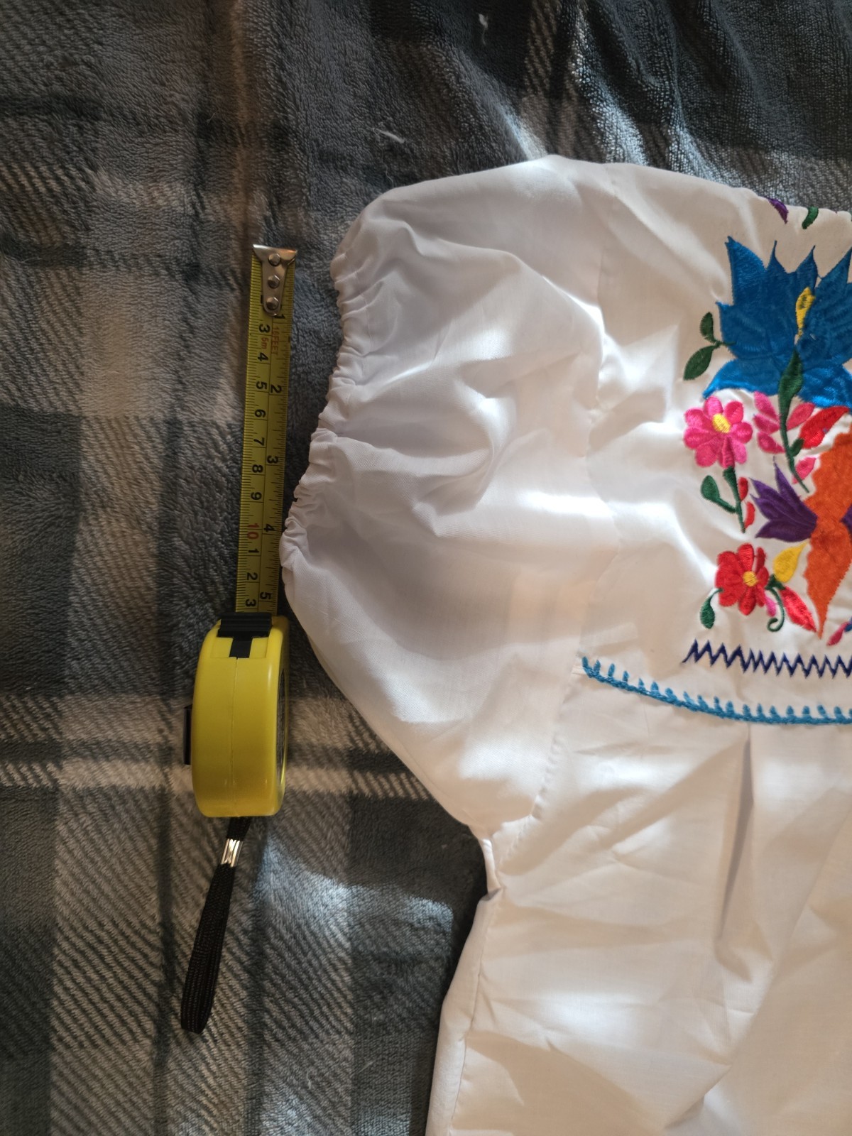 Bright Blue Ballet Folklorico Chiapas Dance Vestuario