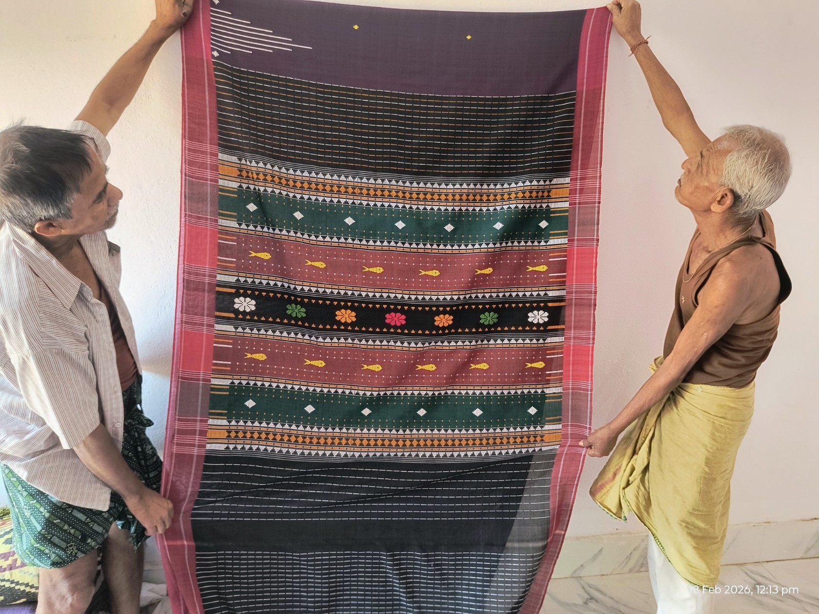 Wedding Odisha Premium Quality cotton ganjam bomkai Handwoven Pure natural dyed