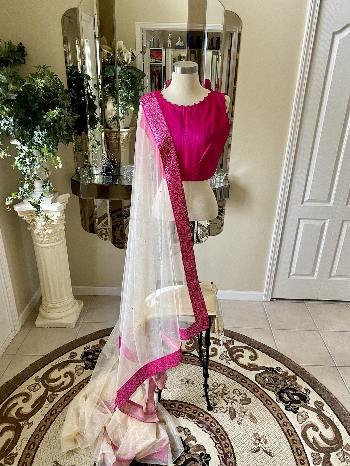 Saree Sari Designer Blouse Underskirt New