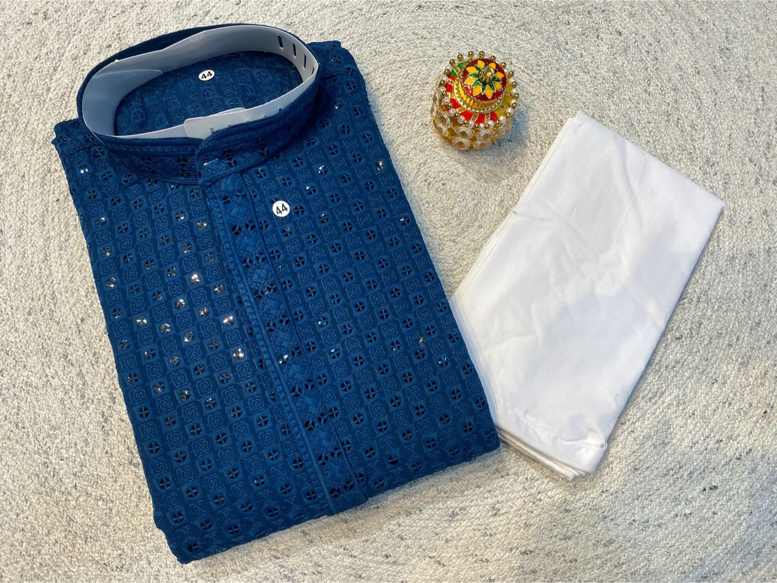 Pakistani Men Cotton Kurta Set Kurta Pyjama Indian Ethnic Kurta Wedding Party