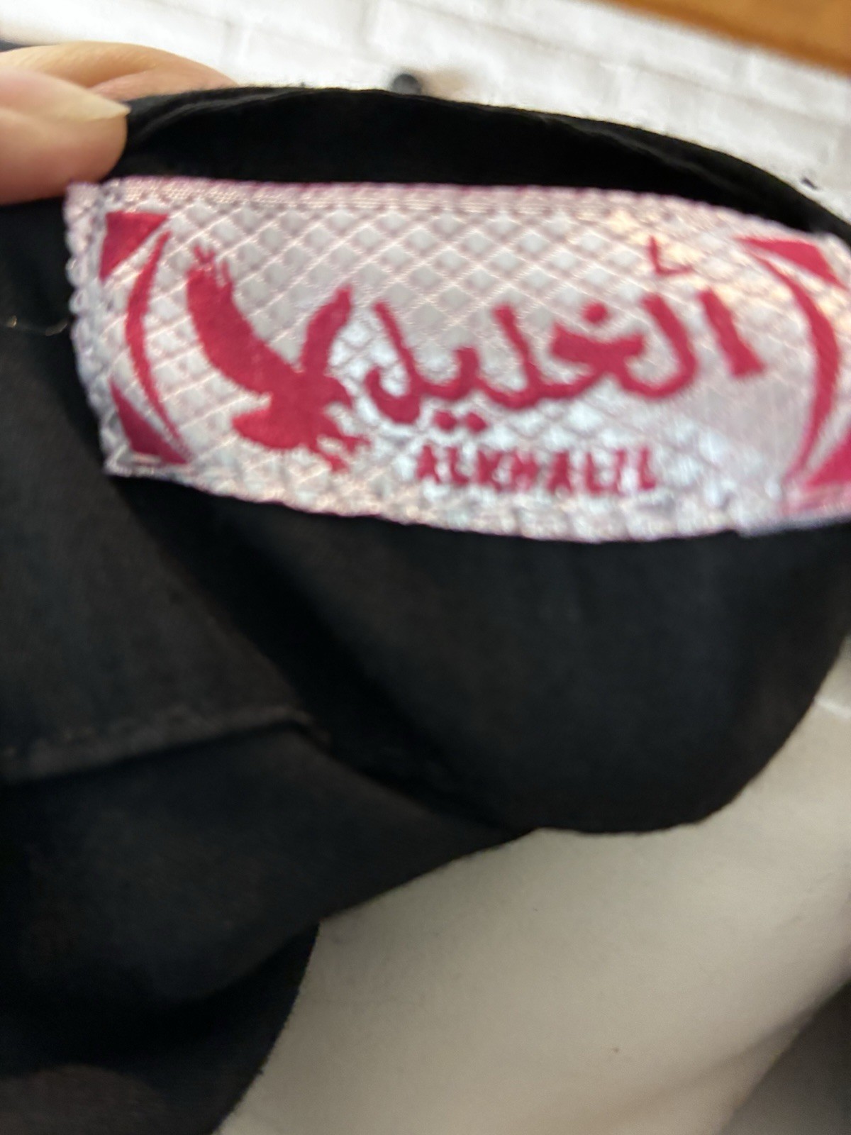 Alkalil Palestinian Traditional Thobe W/Geometric Embroidery L Silk Blend