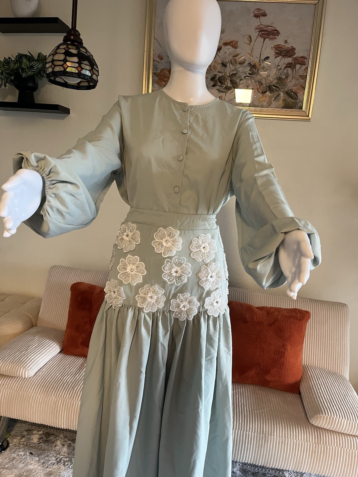 Afghani Dress, Indian Dress, Pakistani Dress, Punjabi Dress, Garba Dress, Hijab