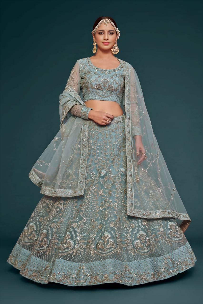 Premium A-Line Art Silk Lehenga Choli Wedding Engagement Dress