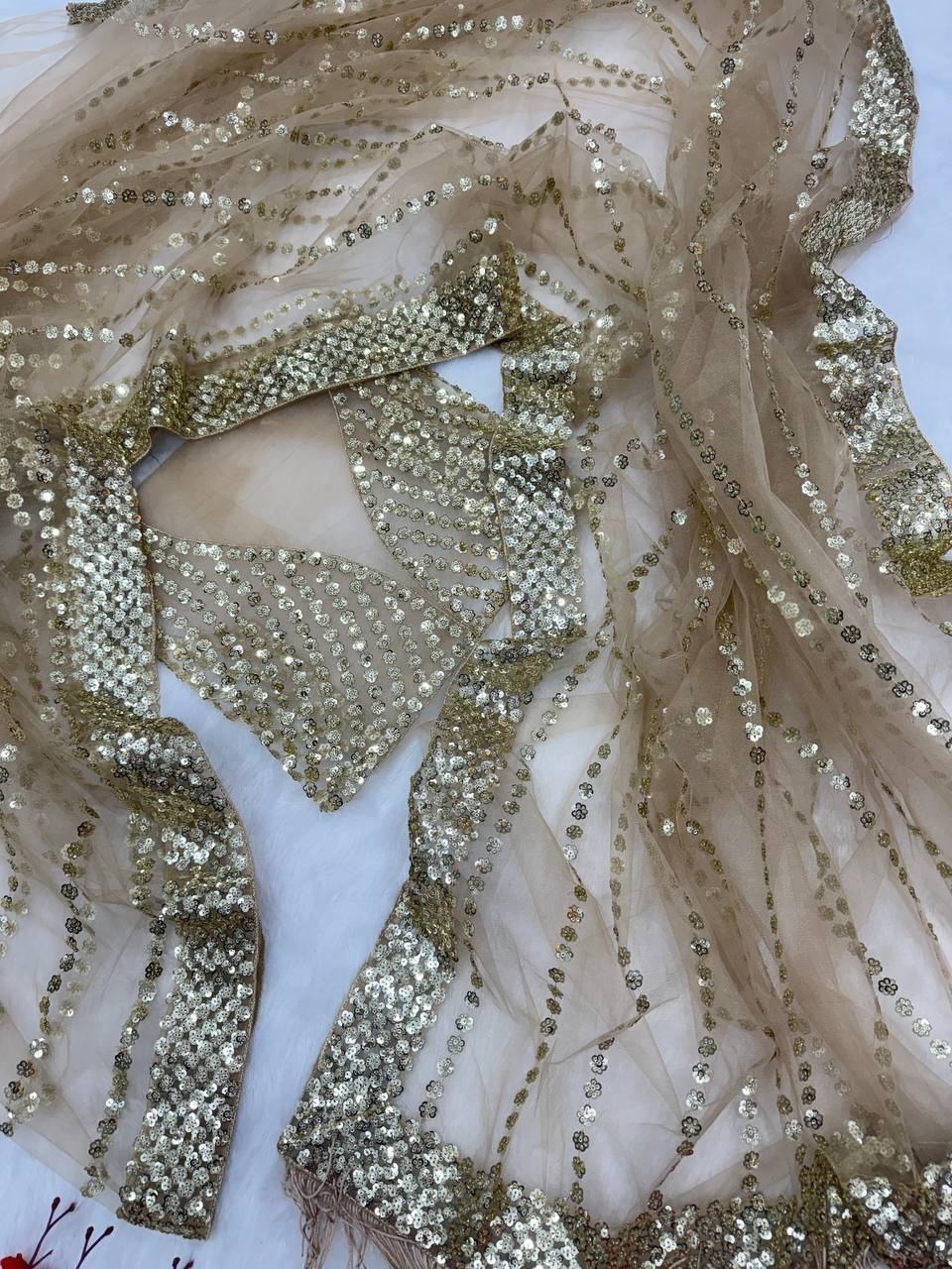 Bollywood Wedding Saree For Women Saree Blouse Partywear indian Soft Net Saree
